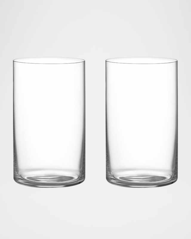 Geometry 14 oz. Beer Glasses, Set of 2